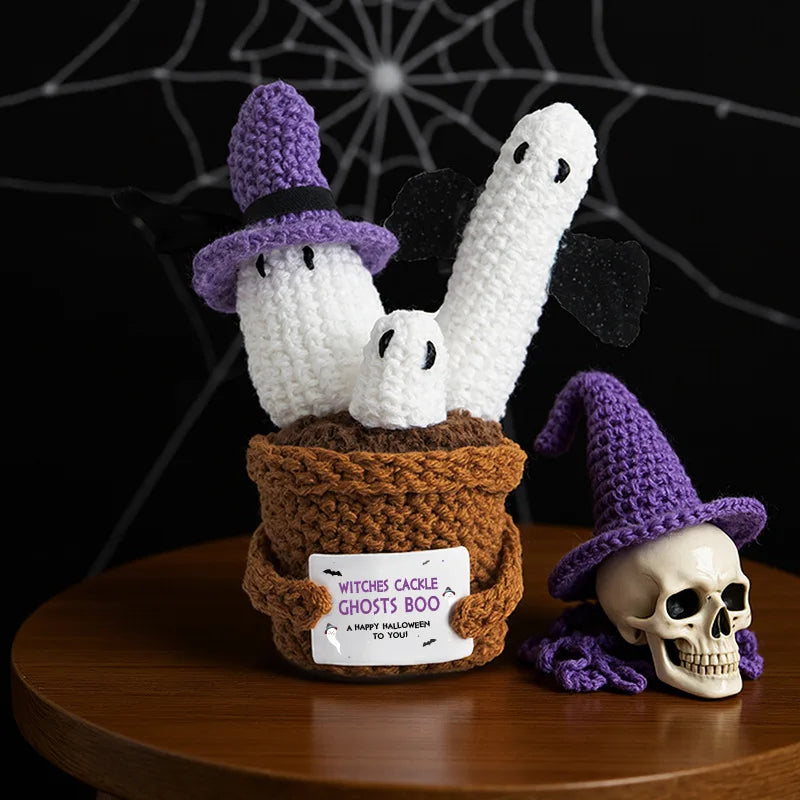 Tiny Hugs Halloween Crochet Doll