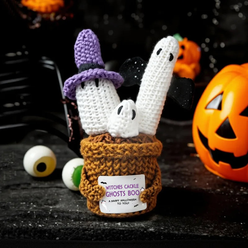 Tiny Hugs Halloween Crochet Doll